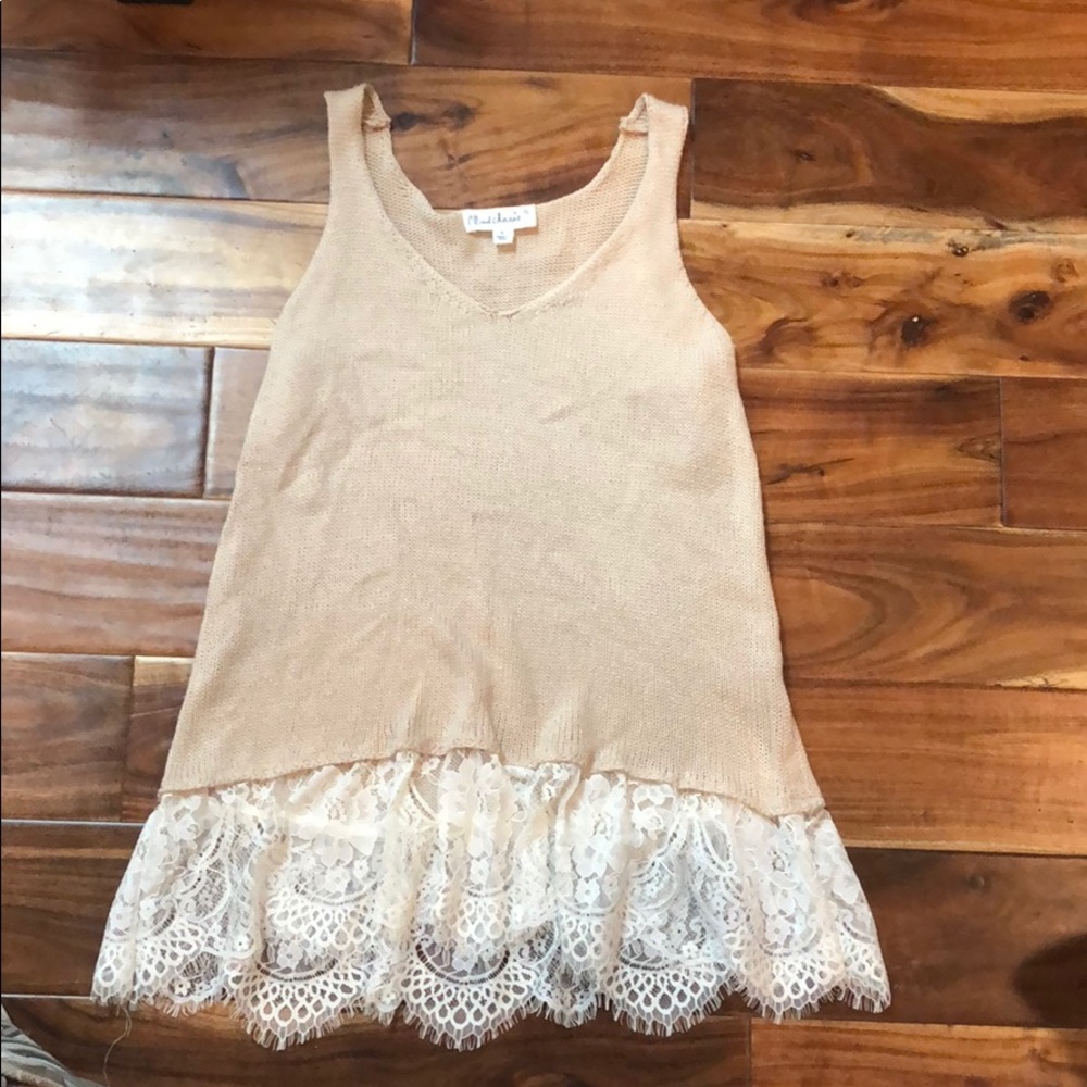 Knit tank